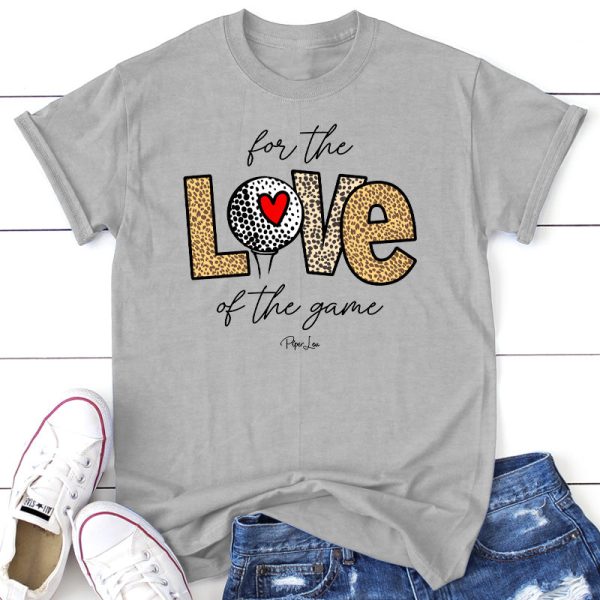 For The Love Of The Game Apparel For Cheap