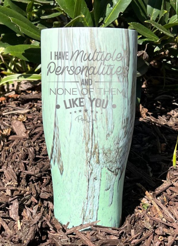 I Have Multiple Personalities Laser Etched Tumbler For Cheap - Image 5