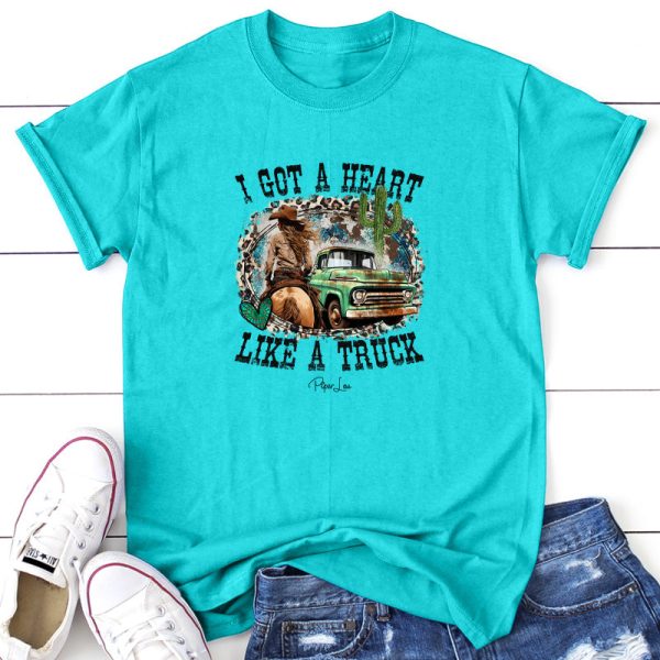 I Got A Heart Like A Truck Fashion - Image 4