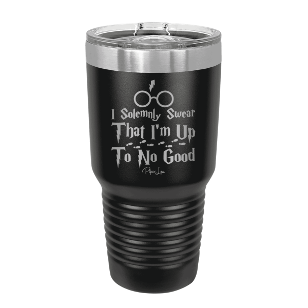 I Solemnly Swear That I Am Up To No Good Laser Etched Tumbler For Cheap - Image 3