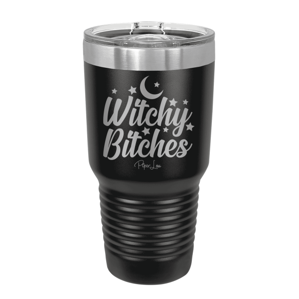 Witch Bitches Laser Etched Tumbler For Discount - Image 2