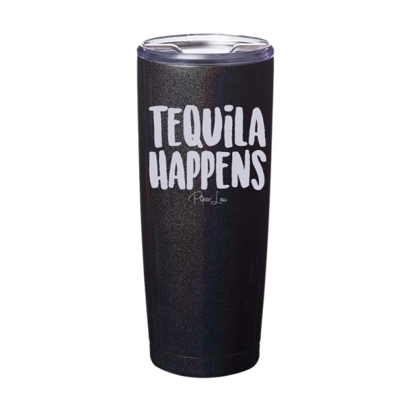 Tequila Happens Laser Etched Tumbler Online Hot Sale - Image 3
