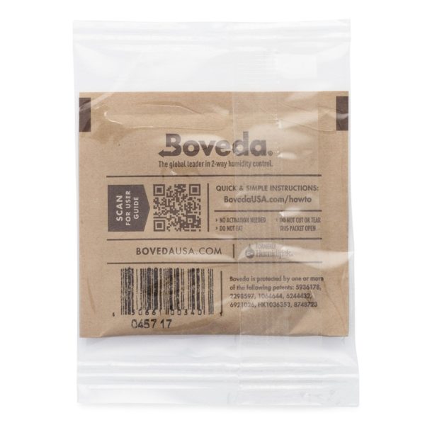 Boveda 62% 2-Way Relative Humidity Control Packs (Size 8) Sale - Image 3